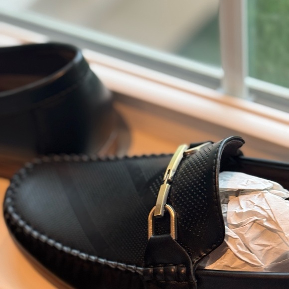 Aston Marc Black Men's Shoes - Picture 2 of 4